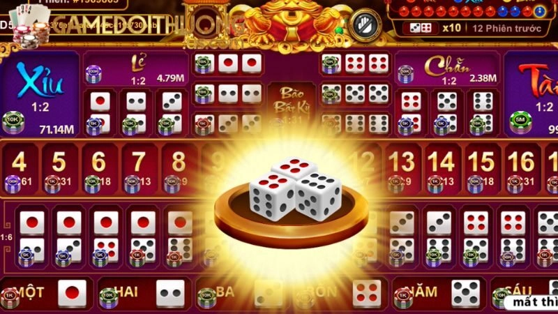 Luật chơi Sicbo và các kiểu đặt cược cơ bản