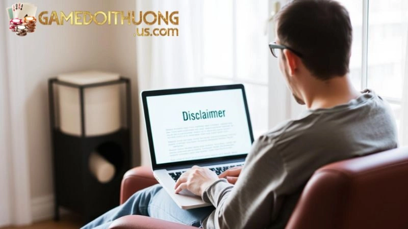 Tầm quan trọng của quy định miễn trừ trách nhiệm tại game đổi thưởng